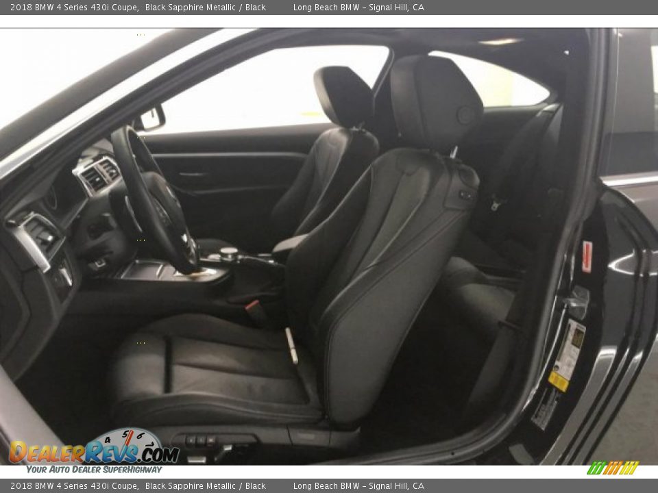2018 BMW 4 Series 430i Coupe Black Sapphire Metallic / Black Photo #32