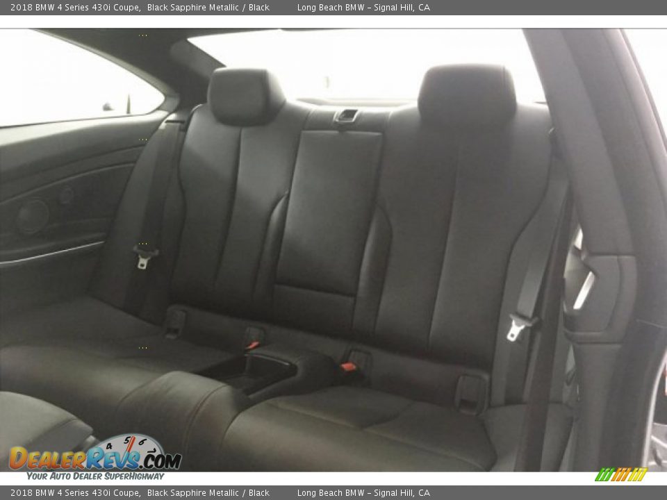 2018 BMW 4 Series 430i Coupe Black Sapphire Metallic / Black Photo #33