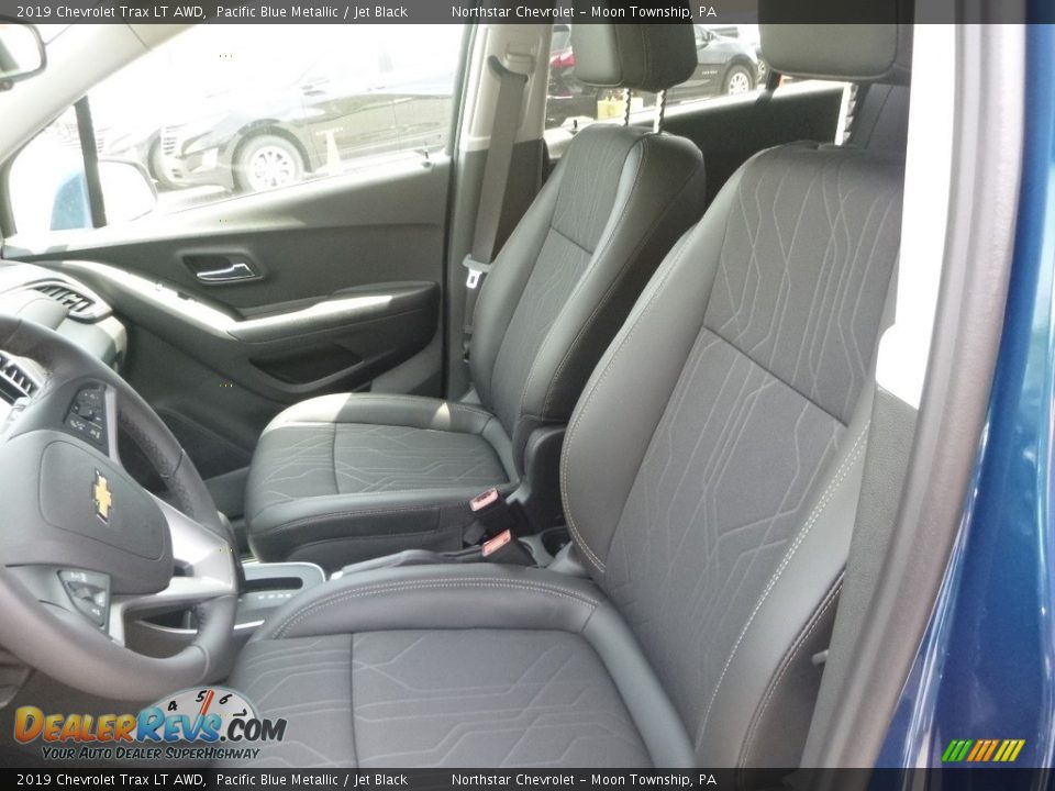 2019 Chevrolet Trax LT AWD Pacific Blue Metallic / Jet Black Photo #15
