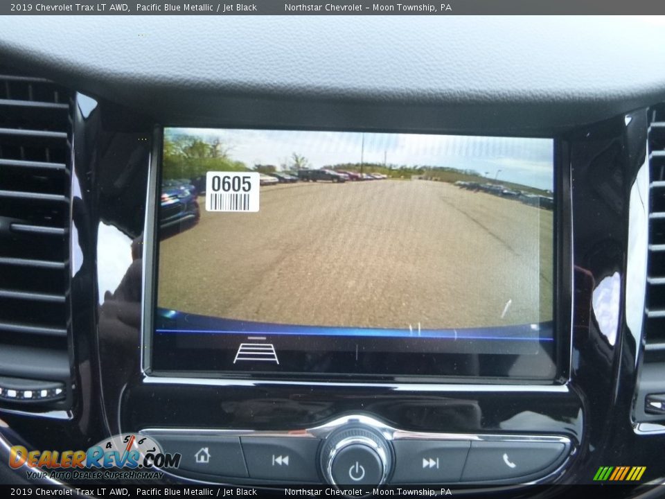 2019 Chevrolet Trax LT AWD Pacific Blue Metallic / Jet Black Photo #18
