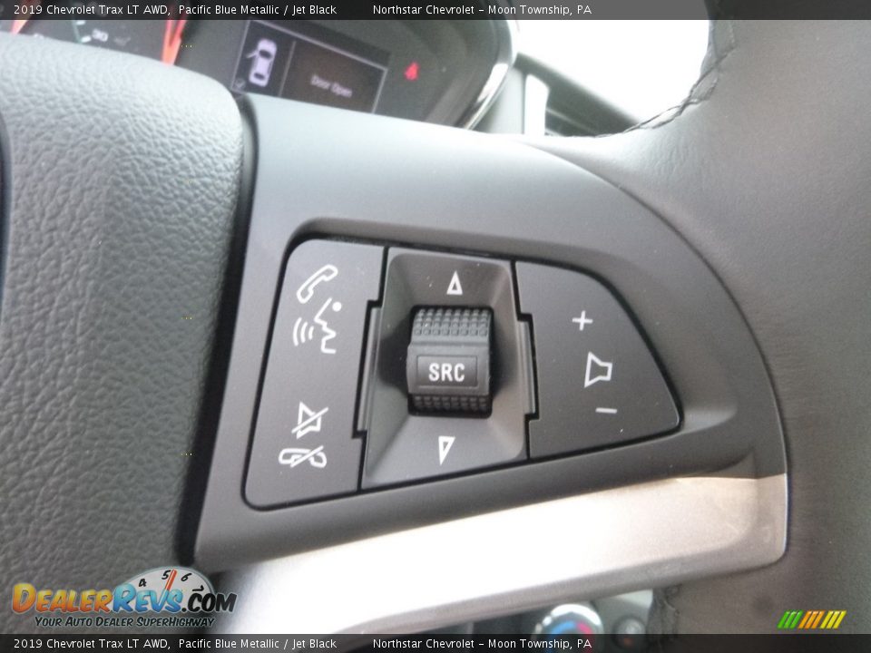 2019 Chevrolet Trax LT AWD Pacific Blue Metallic / Jet Black Photo #19