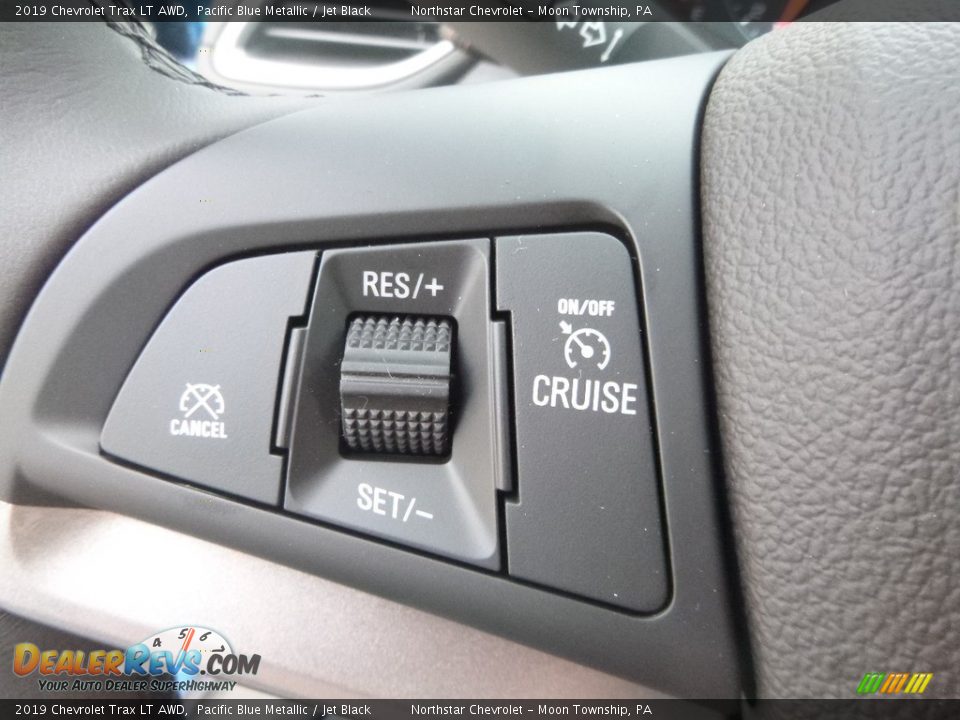 2019 Chevrolet Trax LT AWD Pacific Blue Metallic / Jet Black Photo #20