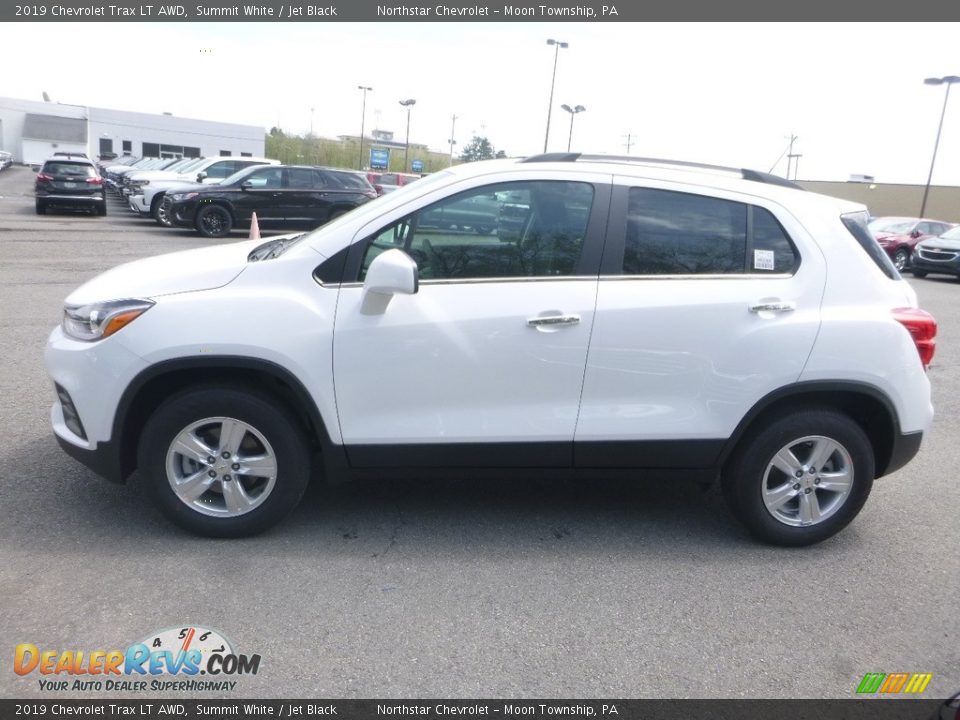 2019 Chevrolet Trax LT AWD Summit White / Jet Black Photo #3