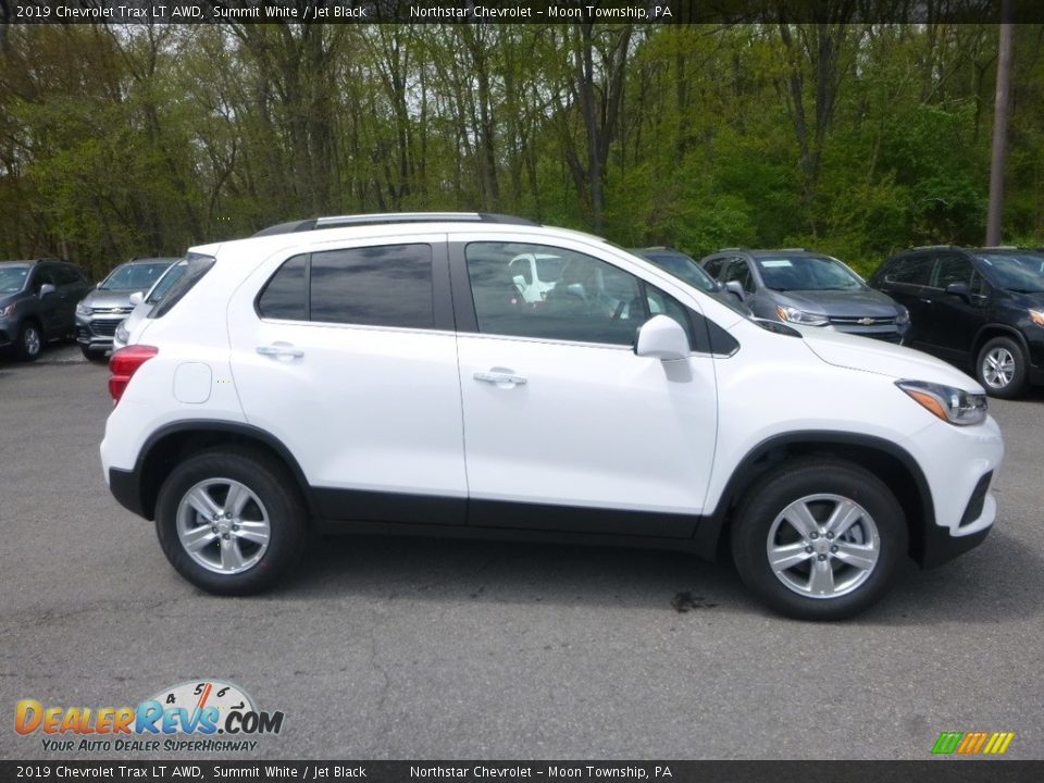 2019 Chevrolet Trax LT AWD Summit White / Jet Black Photo #7