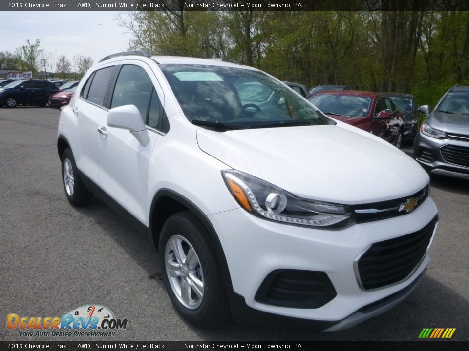 2019 Chevrolet Trax LT AWD Summit White / Jet Black Photo #8