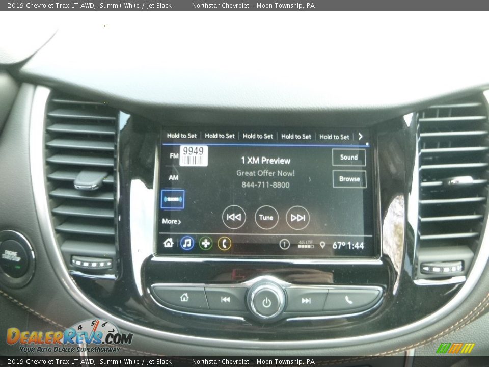 2019 Chevrolet Trax LT AWD Summit White / Jet Black Photo #18