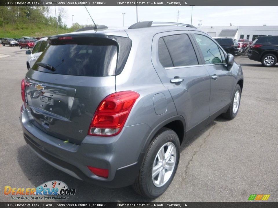 2019 Chevrolet Trax LT AWD Satin Steel Metallic / Jet Black Photo #5