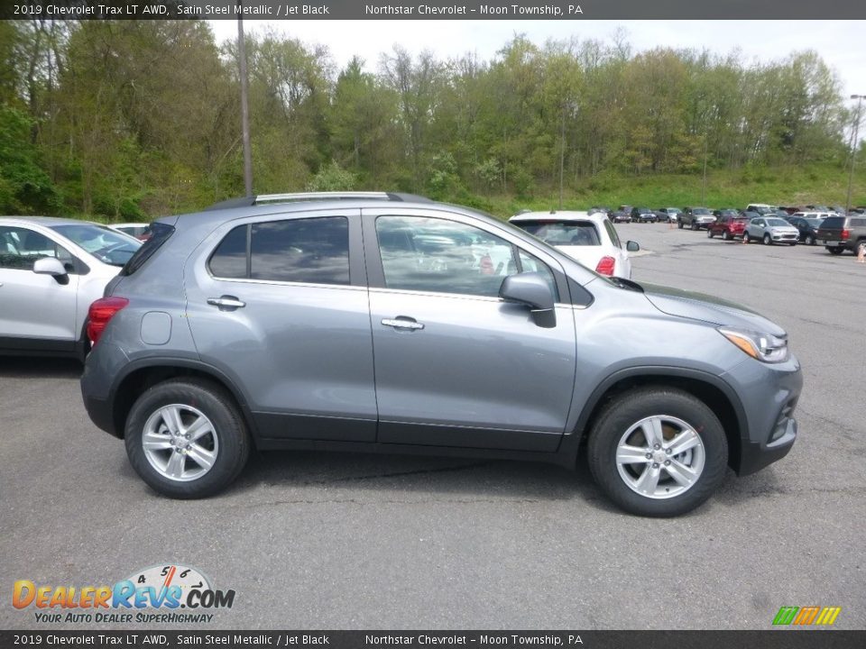 2019 Chevrolet Trax LT AWD Satin Steel Metallic / Jet Black Photo #6