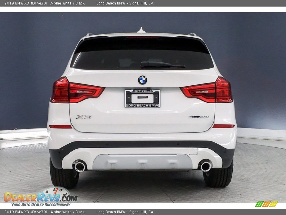 2019 BMW X3 sDrive30i Alpine White / Black Photo #3