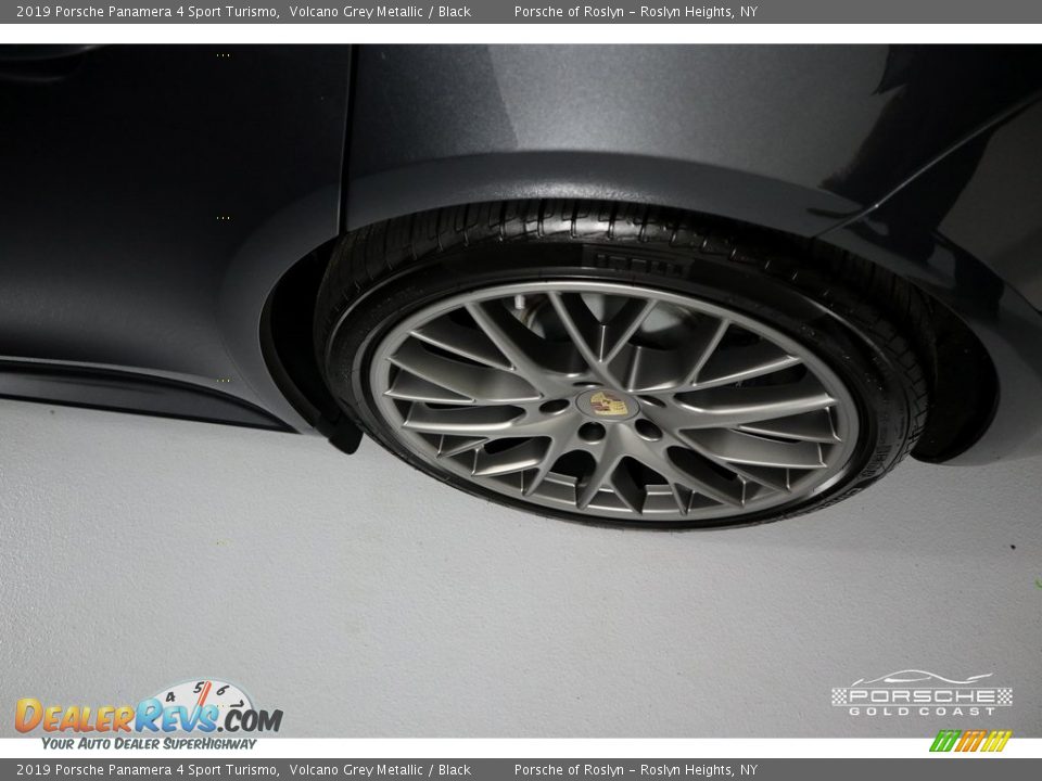 2019 Porsche Panamera 4 Sport Turismo Volcano Grey Metallic / Black Photo #28