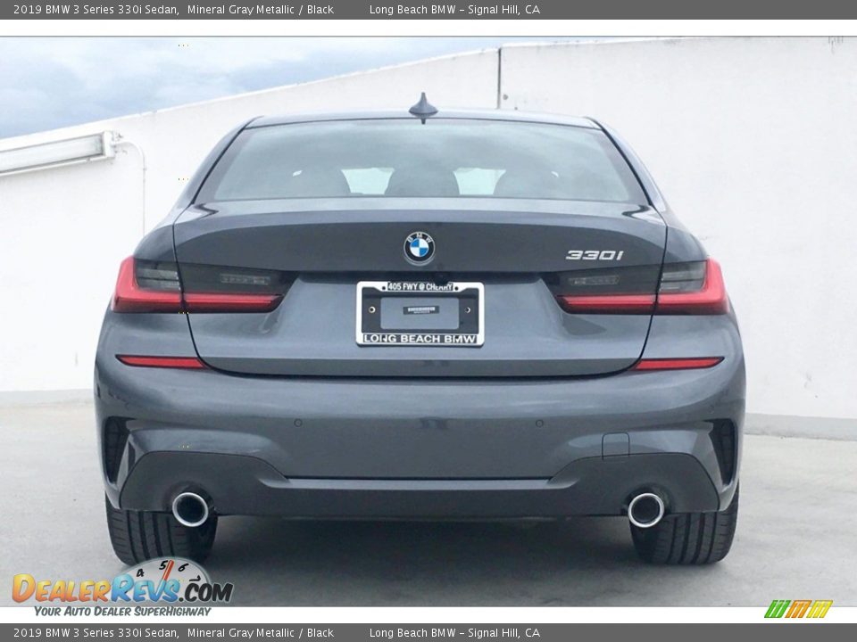 2019 BMW 3 Series 330i Sedan Mineral Gray Metallic / Black Photo #4