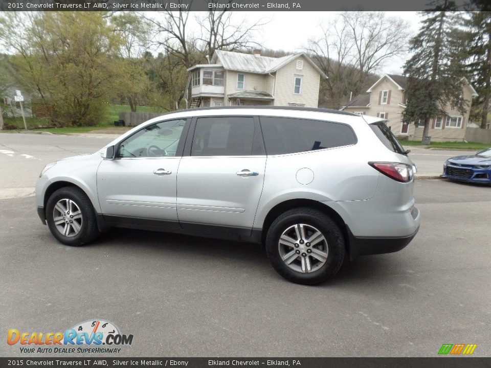 2015 Chevrolet Traverse LT AWD Silver Ice Metallic / Ebony Photo #5