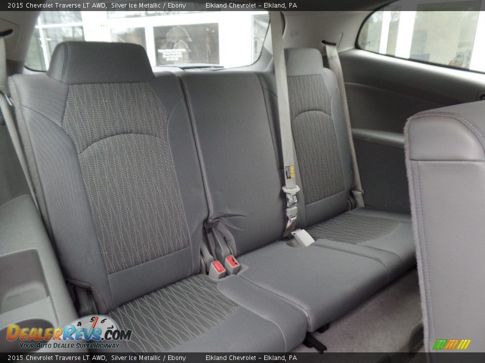 2015 Chevrolet Traverse LT AWD Silver Ice Metallic / Ebony Photo #15