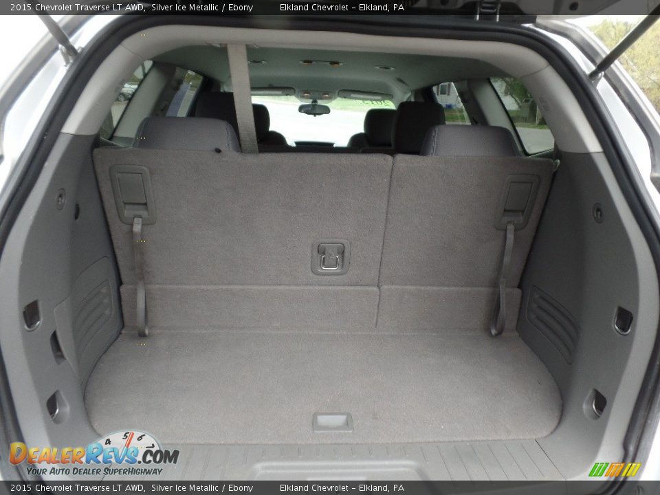 2015 Chevrolet Traverse LT AWD Silver Ice Metallic / Ebony Photo #16