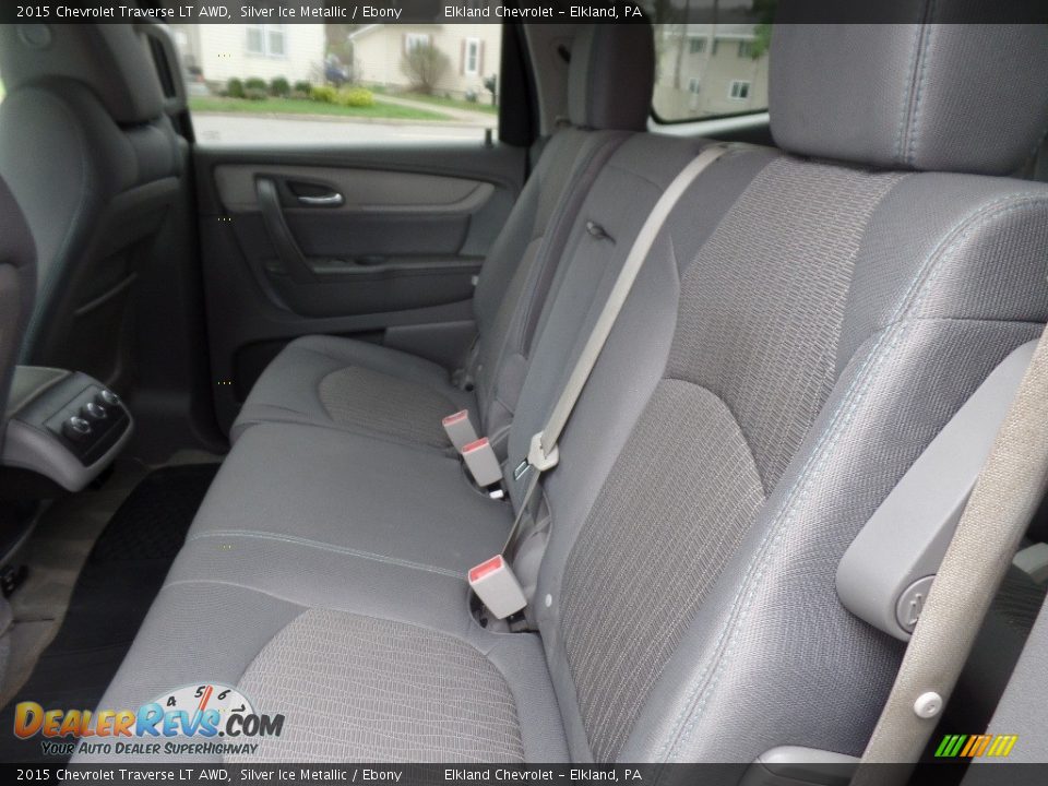 2015 Chevrolet Traverse LT AWD Silver Ice Metallic / Ebony Photo #17