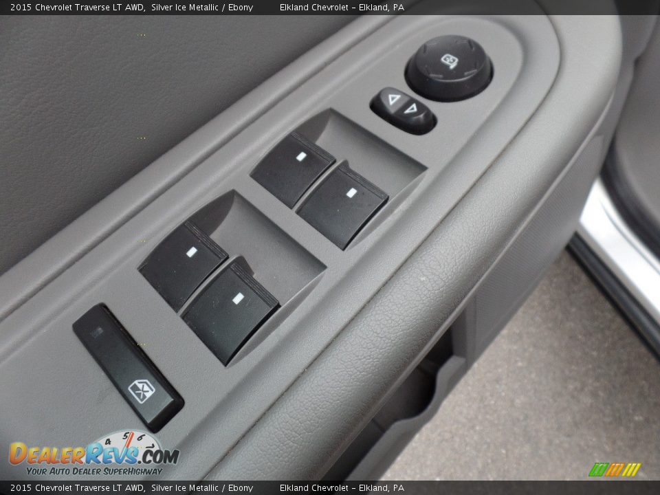 2015 Chevrolet Traverse LT AWD Silver Ice Metallic / Ebony Photo #20