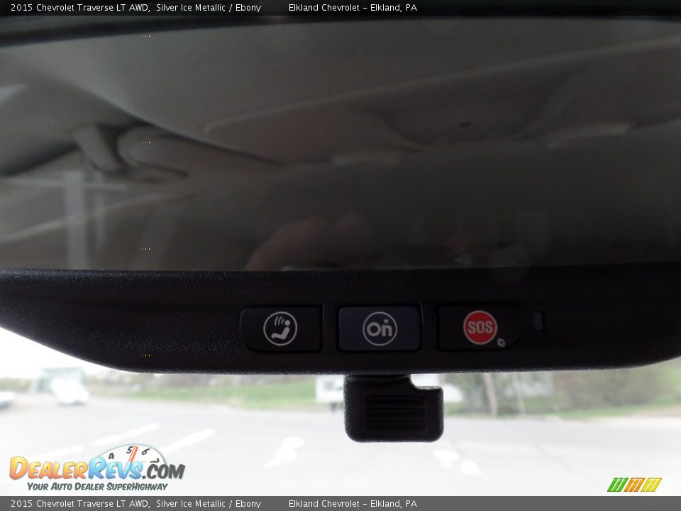 2015 Chevrolet Traverse LT AWD Silver Ice Metallic / Ebony Photo #32