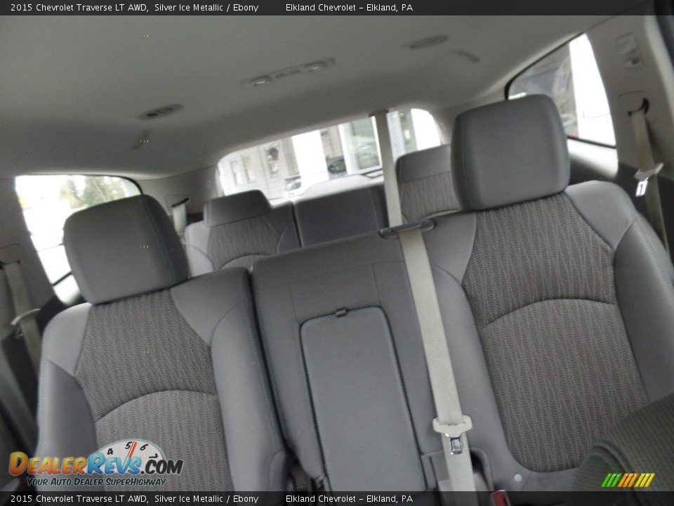 2015 Chevrolet Traverse LT AWD Silver Ice Metallic / Ebony Photo #34