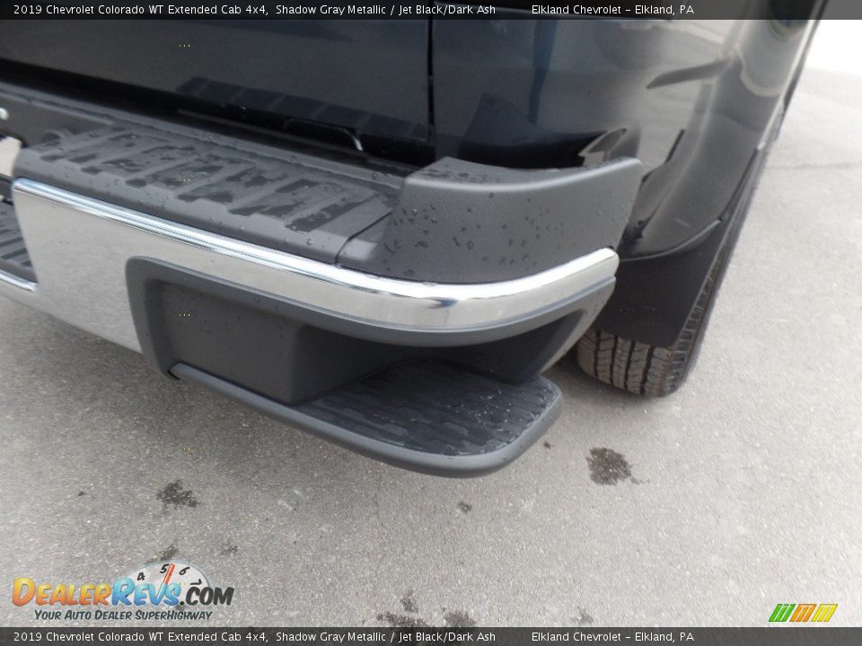 2019 Chevrolet Colorado WT Extended Cab 4x4 Shadow Gray Metallic / Jet Black/Dark Ash Photo #12
