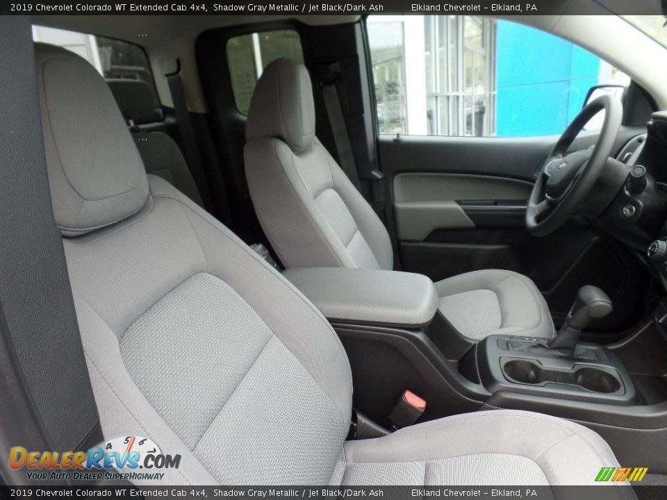 2019 Chevrolet Colorado WT Extended Cab 4x4 Shadow Gray Metallic / Jet Black/Dark Ash Photo #13