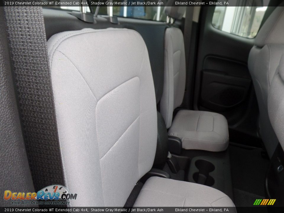 2019 Chevrolet Colorado WT Extended Cab 4x4 Shadow Gray Metallic / Jet Black/Dark Ash Photo #15