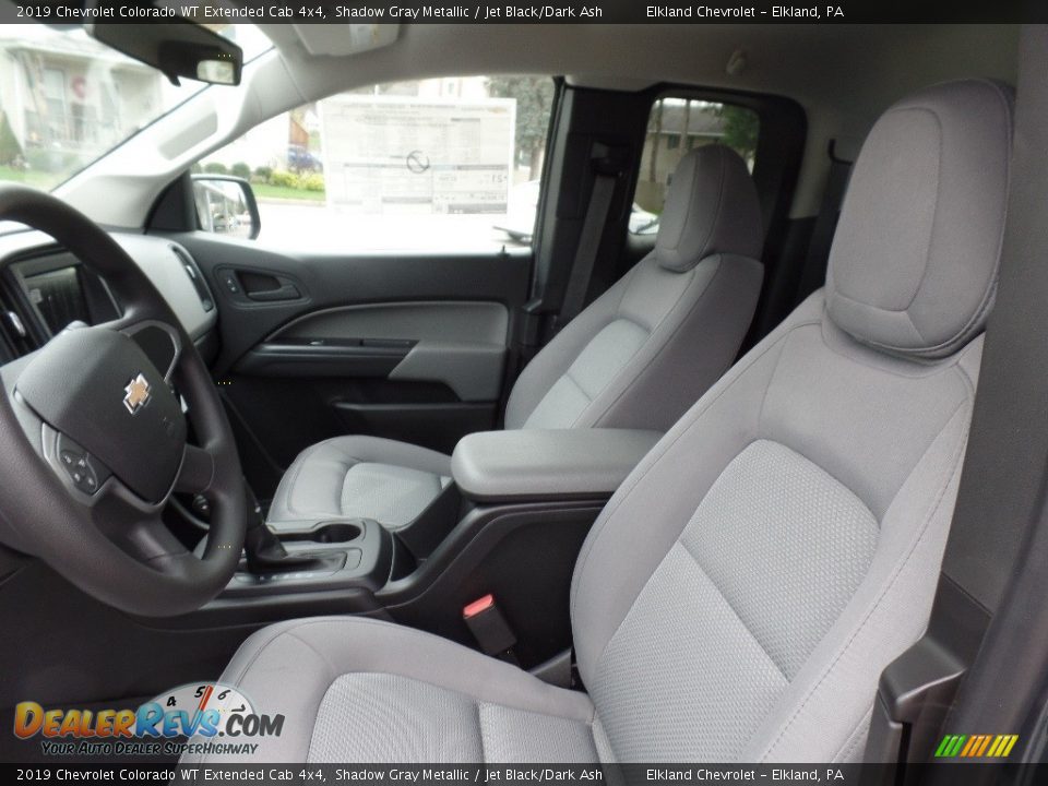 2019 Chevrolet Colorado WT Extended Cab 4x4 Shadow Gray Metallic / Jet Black/Dark Ash Photo #17
