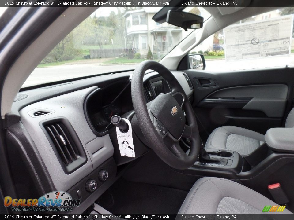 2019 Chevrolet Colorado WT Extended Cab 4x4 Shadow Gray Metallic / Jet Black/Dark Ash Photo #18