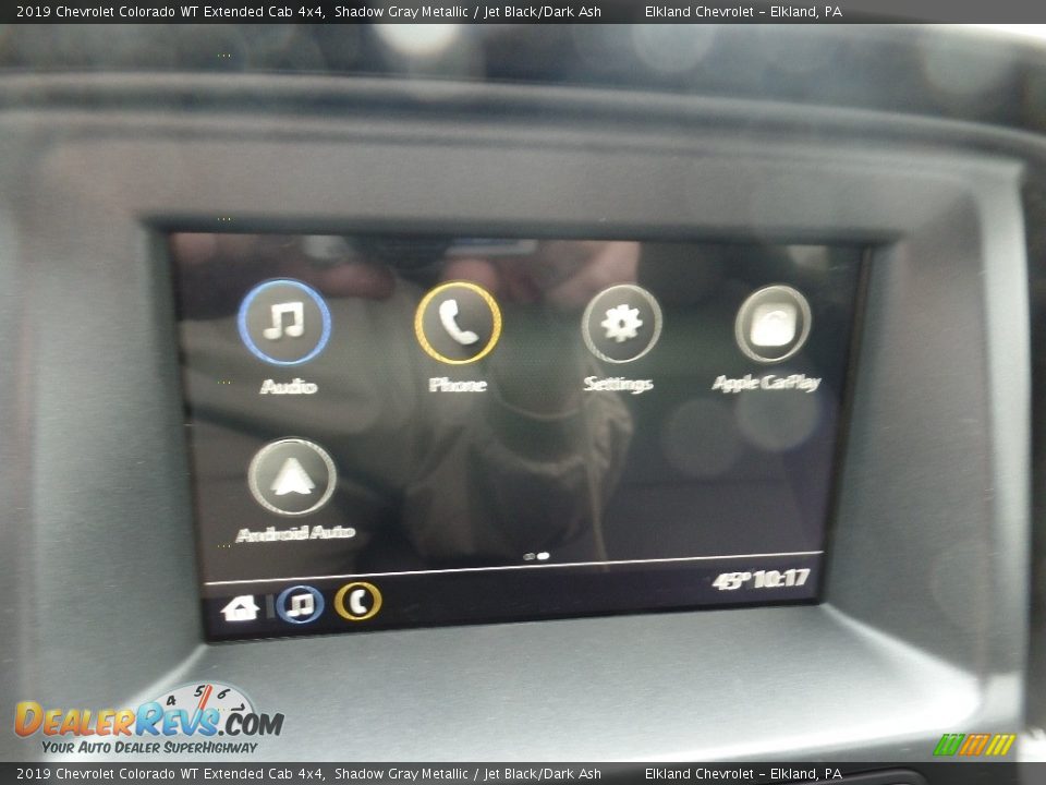 2019 Chevrolet Colorado WT Extended Cab 4x4 Shadow Gray Metallic / Jet Black/Dark Ash Photo #26