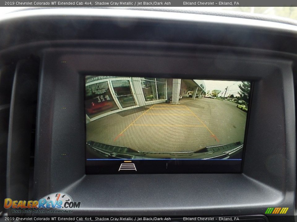 2019 Chevrolet Colorado WT Extended Cab 4x4 Shadow Gray Metallic / Jet Black/Dark Ash Photo #29