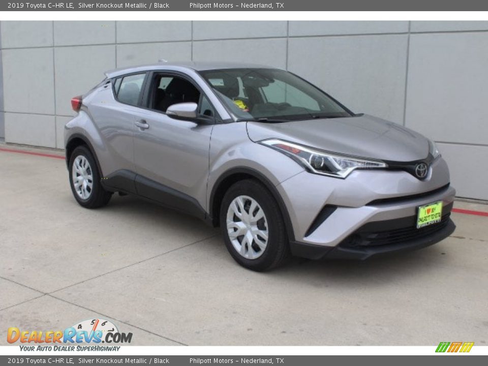 2019 Toyota C-HR LE Silver Knockout Metallic / Black Photo #2