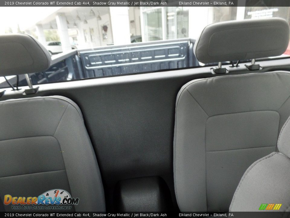 2019 Chevrolet Colorado WT Extended Cab 4x4 Shadow Gray Metallic / Jet Black/Dark Ash Photo #36