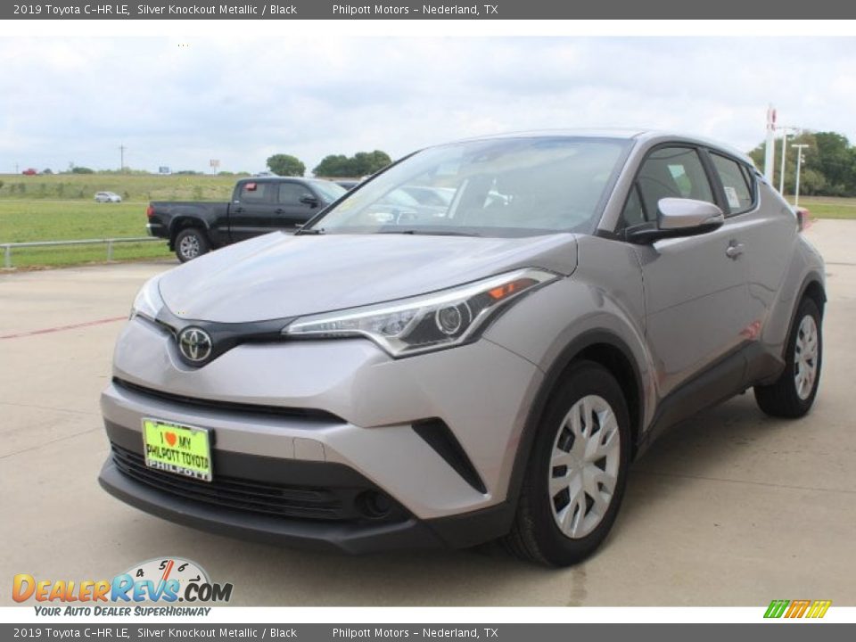 2019 Toyota C-HR LE Silver Knockout Metallic / Black Photo #4