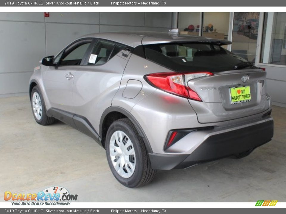 2019 Toyota C-HR LE Silver Knockout Metallic / Black Photo #6
