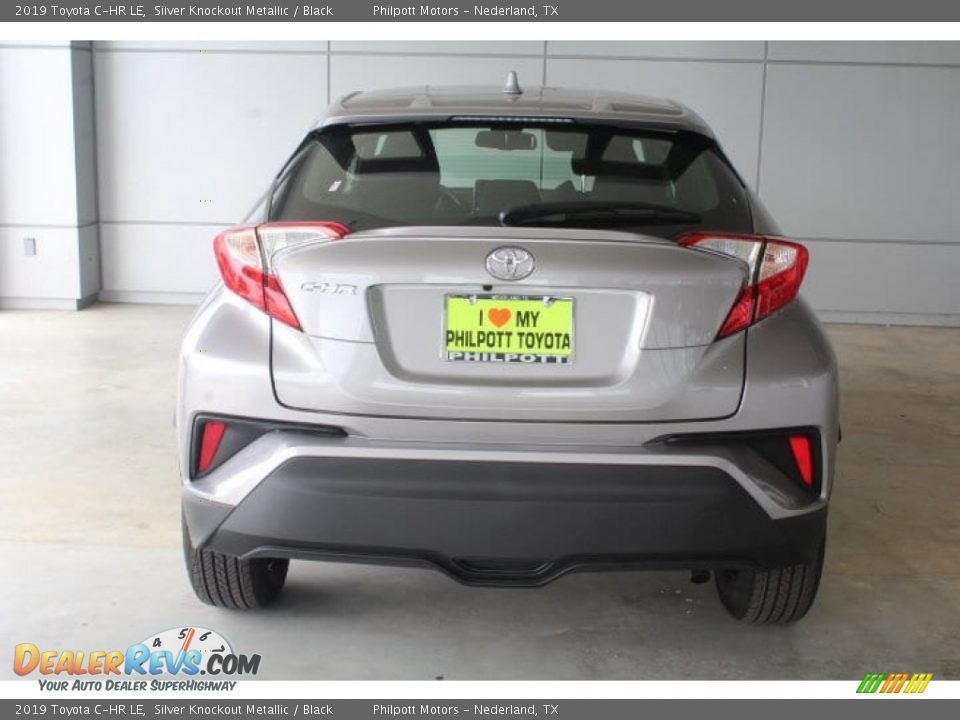 2019 Toyota C-HR LE Silver Knockout Metallic / Black Photo #7
