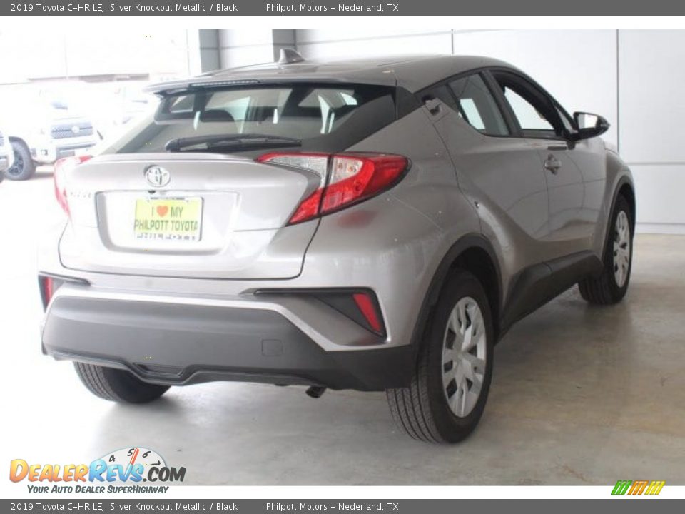 2019 Toyota C-HR LE Silver Knockout Metallic / Black Photo #8