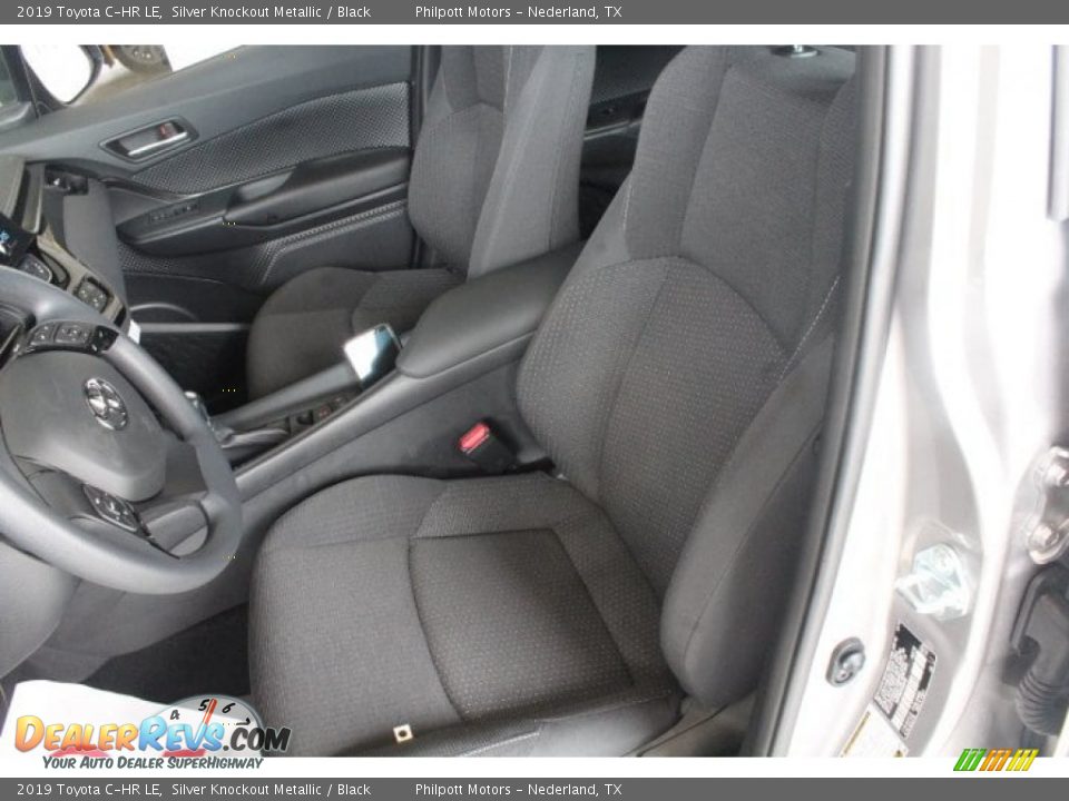 2019 Toyota C-HR LE Silver Knockout Metallic / Black Photo #10