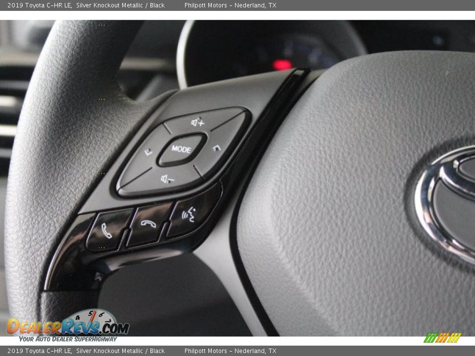 2019 Toyota C-HR LE Silver Knockout Metallic / Black Photo #14