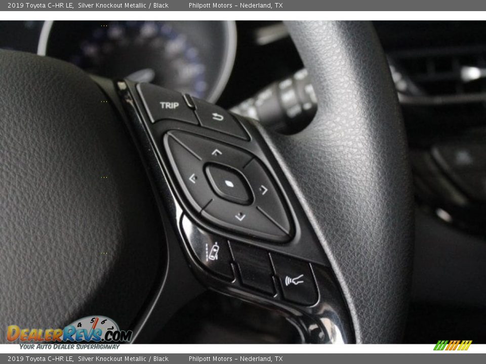 2019 Toyota C-HR LE Silver Knockout Metallic / Black Photo #15