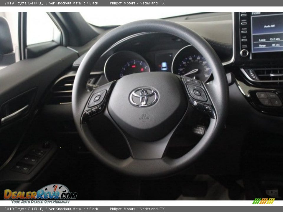 2019 Toyota C-HR LE Silver Knockout Metallic / Black Photo #19