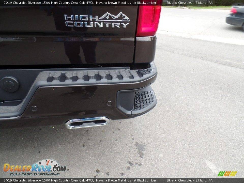 2019 Chevrolet Silverado 1500 High Country Crew Cab 4WD Havana Brown Metallic / Jet Black/Umber Photo #11