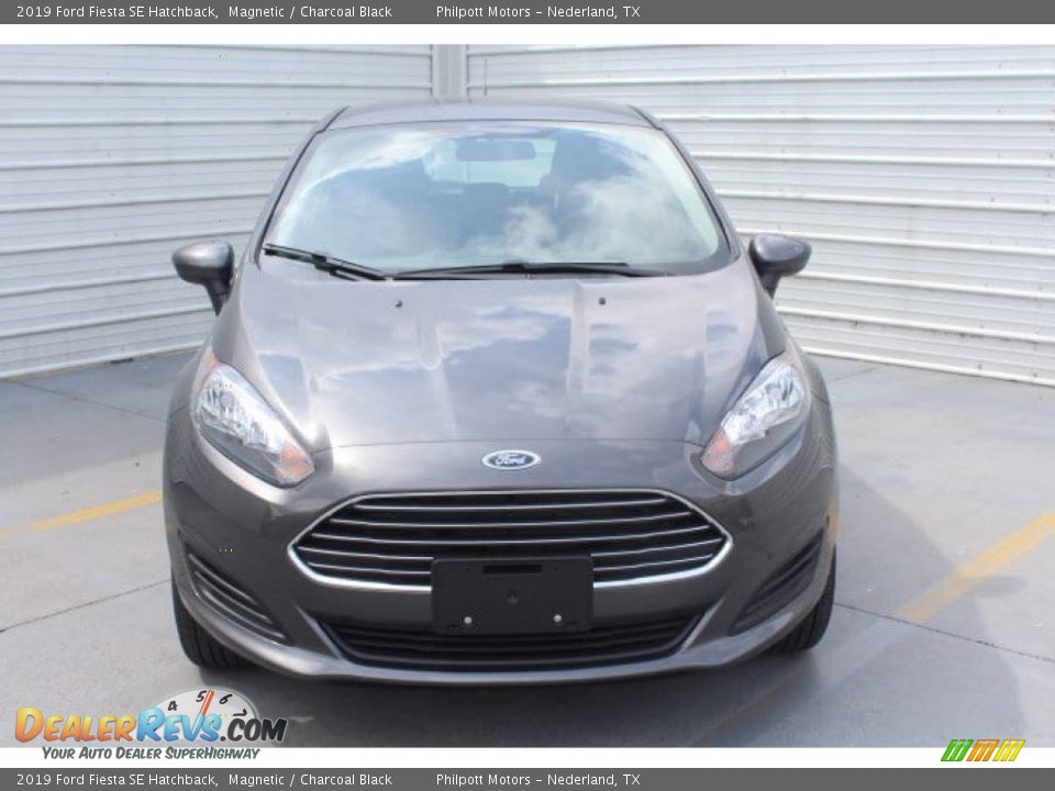2019 Ford Fiesta SE Hatchback Magnetic / Charcoal Black Photo #3