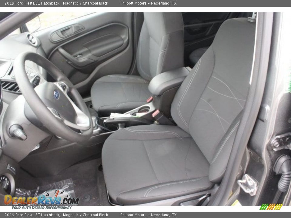 2019 Ford Fiesta SE Hatchback Magnetic / Charcoal Black Photo #10