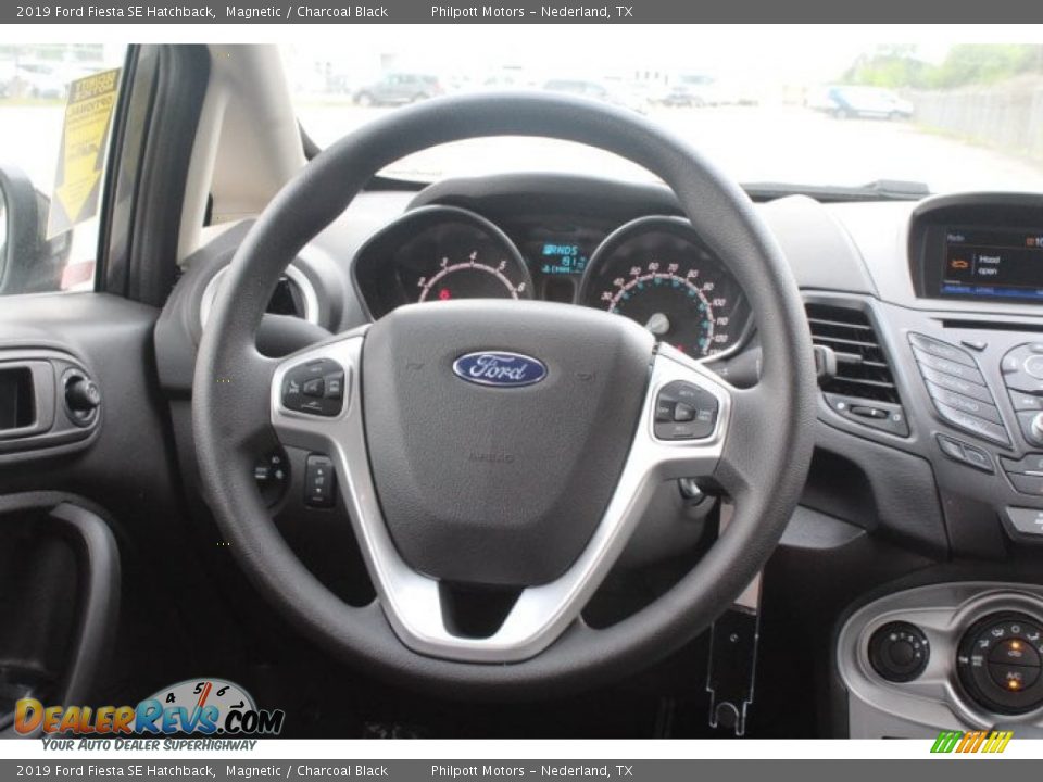 2019 Ford Fiesta SE Hatchback Steering Wheel Photo #18