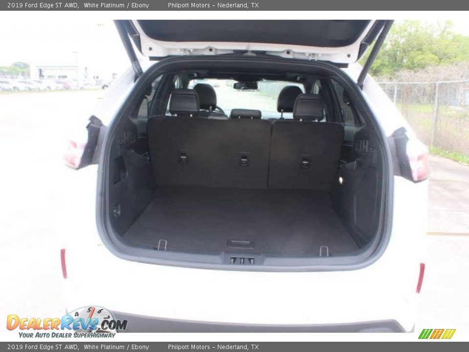 2019 Ford Edge ST AWD White Platinum / Ebony Photo #21