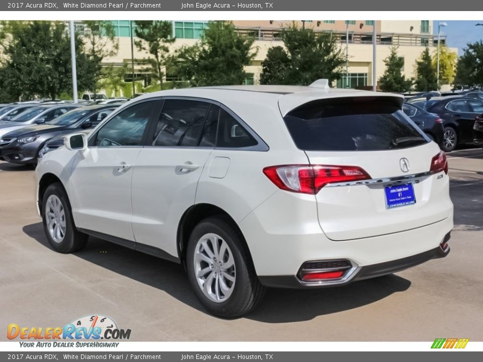 2017 Acura RDX White Diamond Pearl / Parchment Photo #4