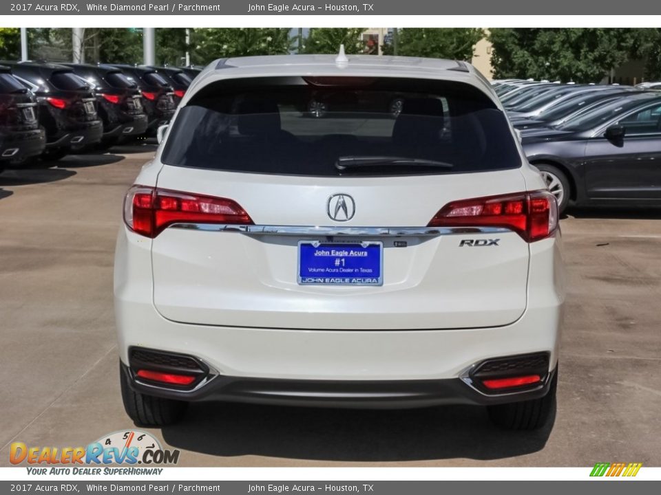 2017 Acura RDX White Diamond Pearl / Parchment Photo #5