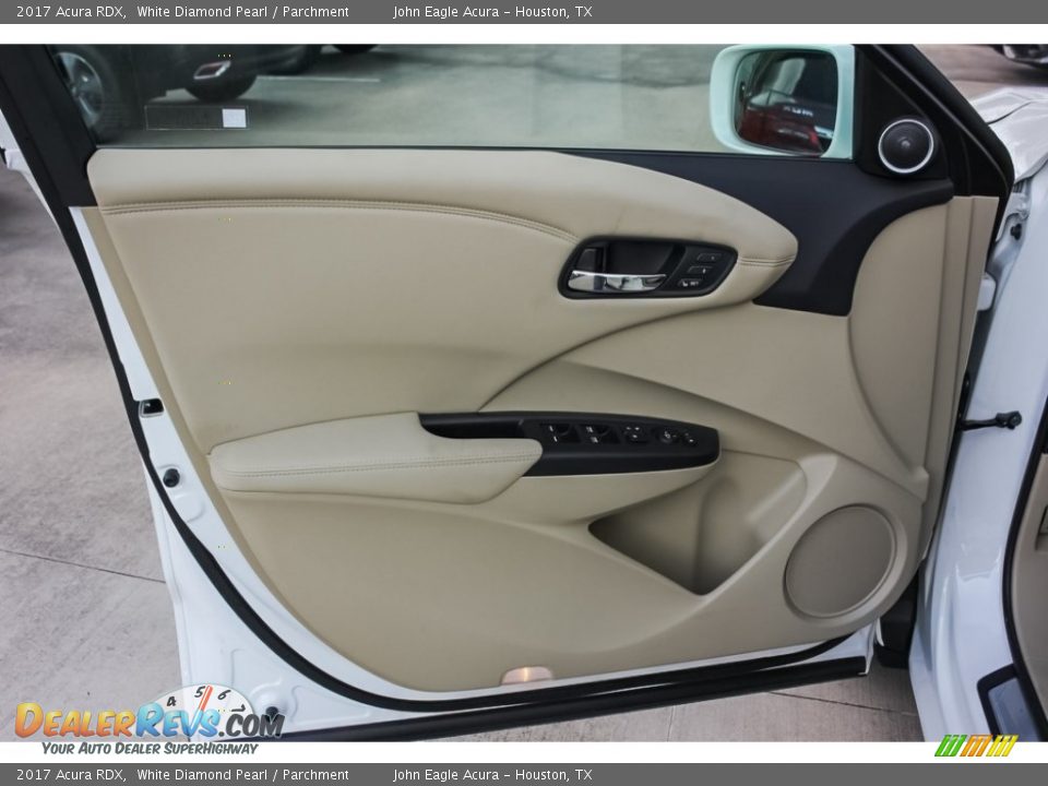 2017 Acura RDX White Diamond Pearl / Parchment Photo #13