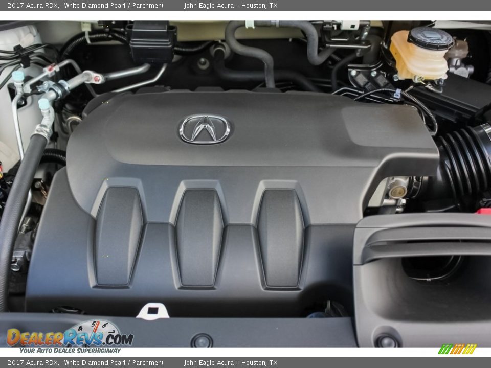 2017 Acura RDX White Diamond Pearl / Parchment Photo #19