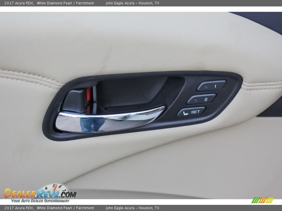 2017 Acura RDX White Diamond Pearl / Parchment Photo #20