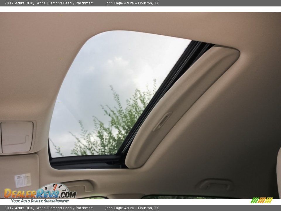 2017 Acura RDX White Diamond Pearl / Parchment Photo #23